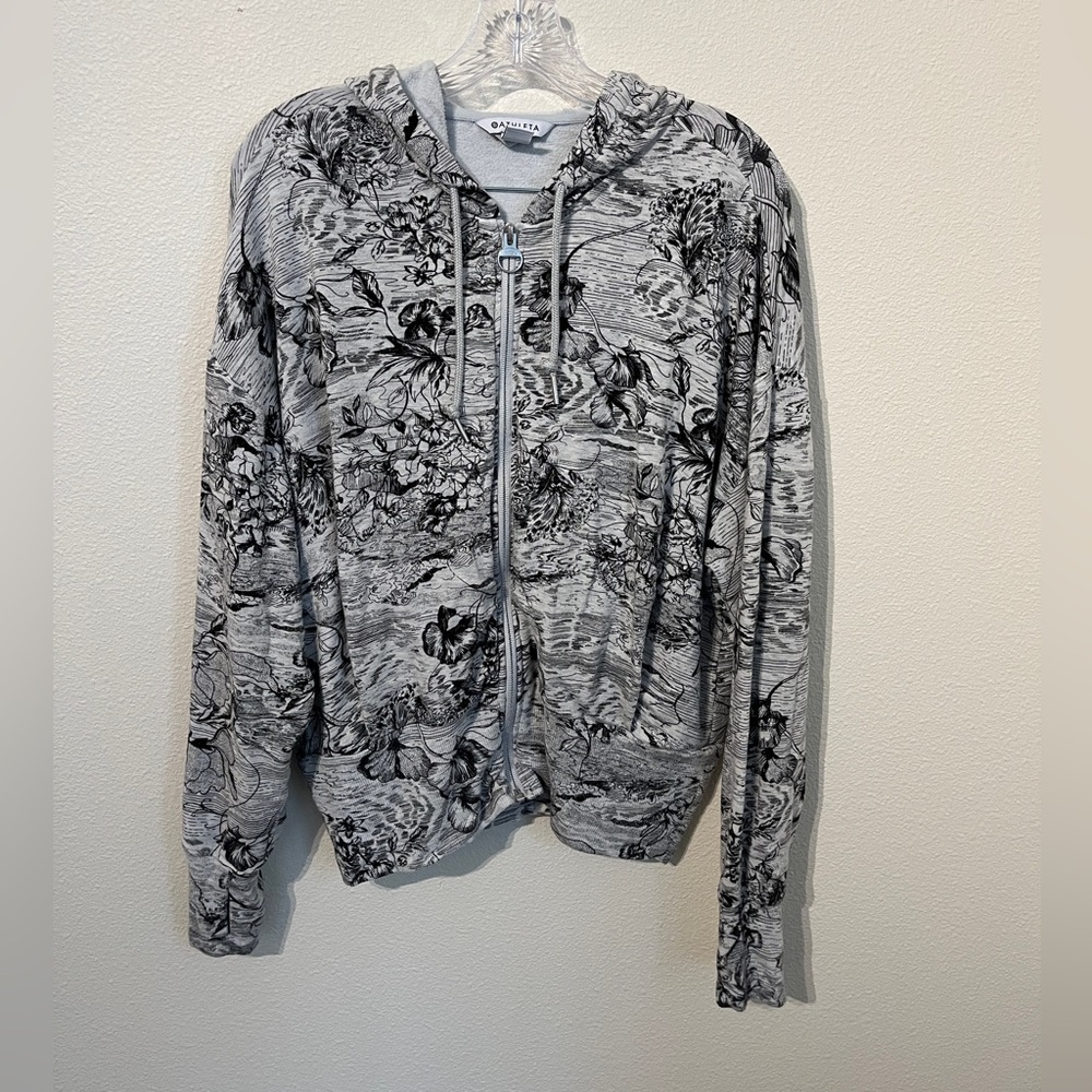 Athleta Balance Floral Hoodie